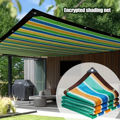 Breathable HDPE Sunshade Canopy | Cooling Shade Solution for Garden & Patio