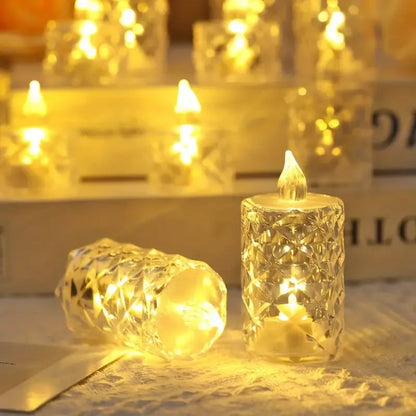 1+1 FREE | LumiCrysta – Safe, Stunning Candlelight Atmosphere Without Flames