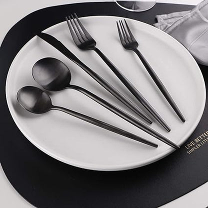 Stainless Steel Flatware Set with 36 Pieces