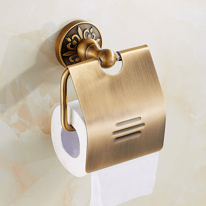 Brass Bathroom Hardware Set – Traditional Accessory Fixtures