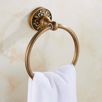 Brass Bathroom Hardware Set – Traditional Accessory Fixtures