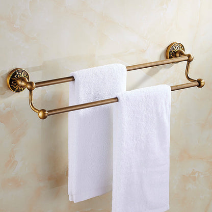 Brass Bathroom Hardware Set – Traditional Accessory Fixtures
