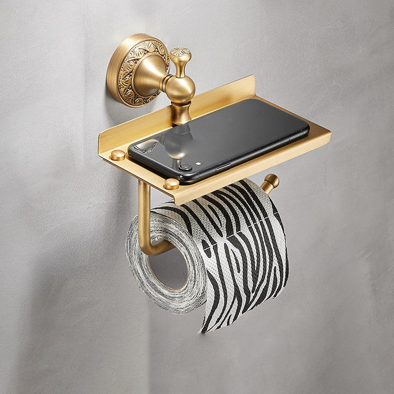 Traditional Brushed Brass Bathroom Accessories – Individual or Set Options