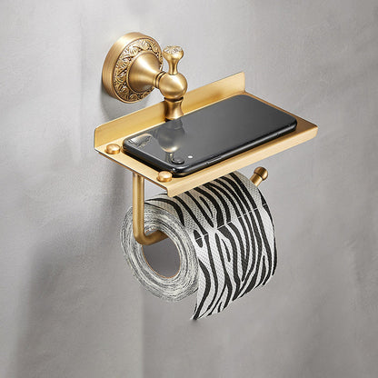 Traditional Brushed Brass Bathroom Accessories – Individual or Set Options