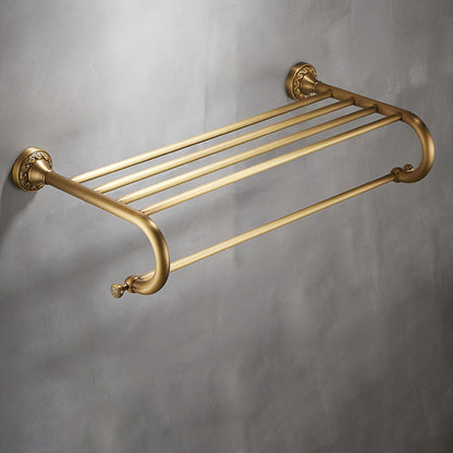Traditional Brushed Brass Bathroom Accessories – Individual or Set Options