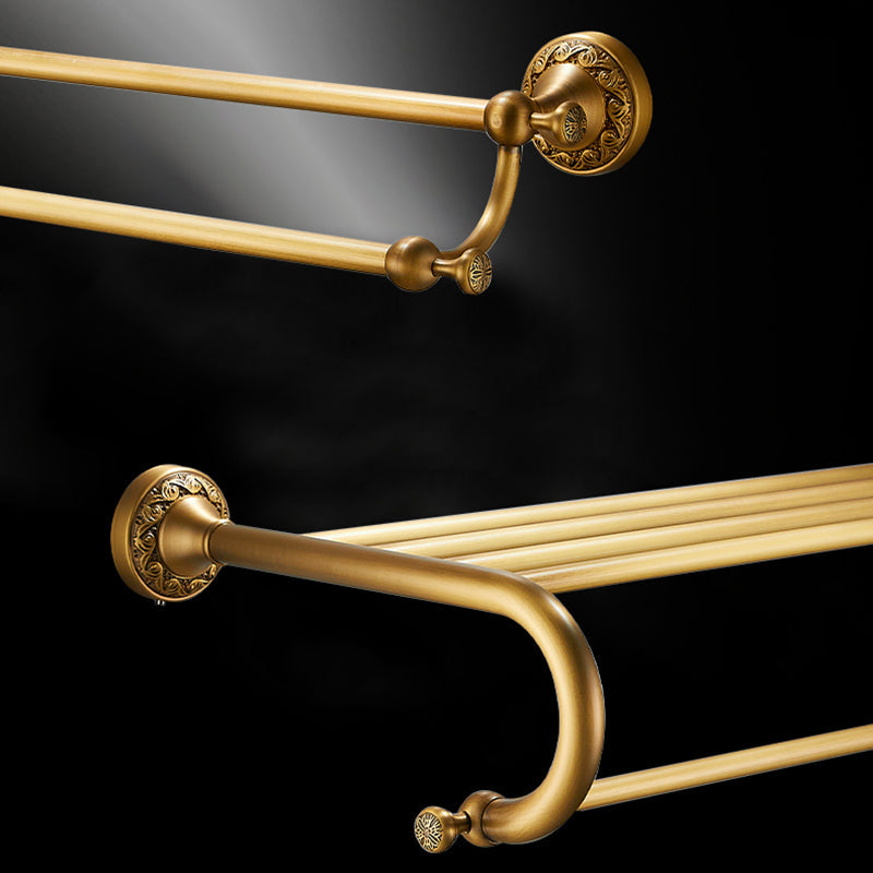 Traditional Brushed Brass Bathroom Accessories – Individual or Set Options