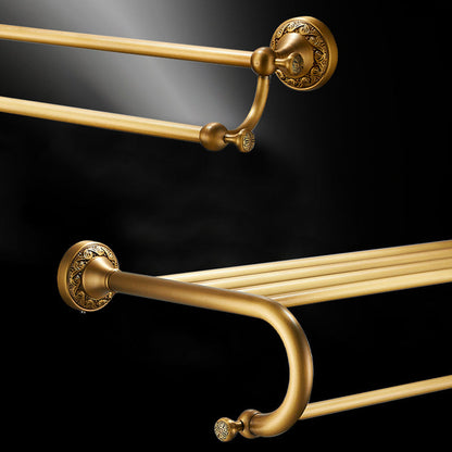 Traditional Brushed Brass Bathroom Accessories – Individual or Set Options