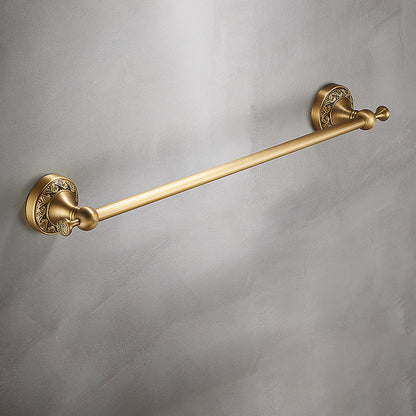 Traditional Brushed Brass Bathroom Accessories – Individual or Set Options