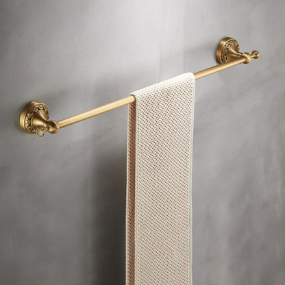 Traditional Brushed Brass Bathroom Accessories – Individual or Set Options