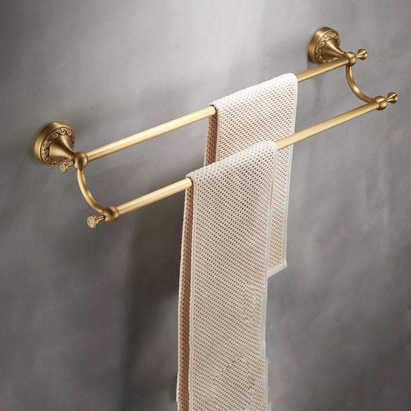 Traditional Brushed Brass Bathroom Accessories – Individual or Set Options
