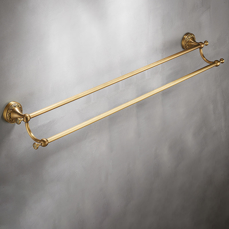 Traditional Brushed Brass Bathroom Accessories – Individual or Set Options