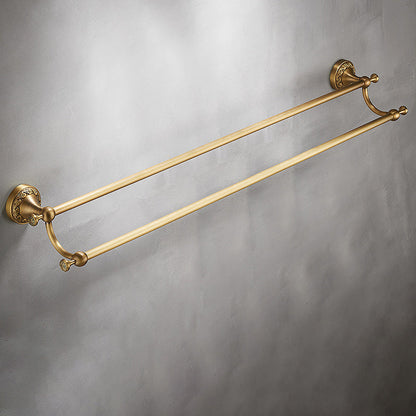 Traditional Brushed Brass Bathroom Accessories – Individual or Set Options