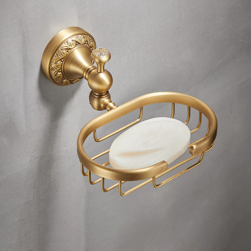 Traditional Brushed Brass Bathroom Accessories – Individual or Set Options