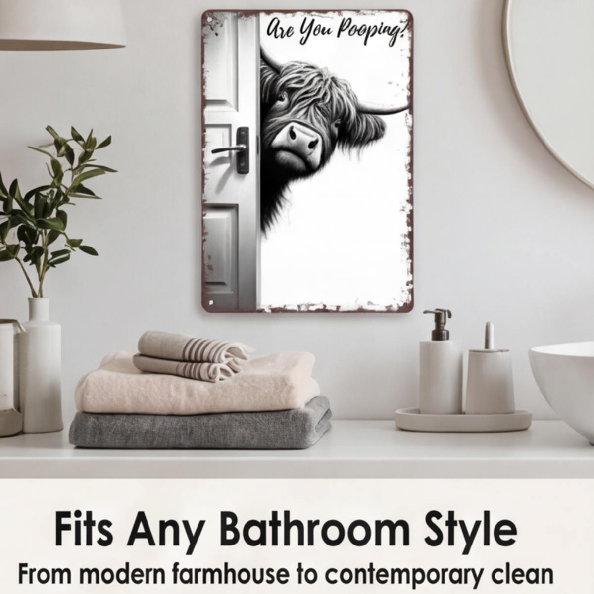 Transform Bathroom Walls into Engaging Conversation Starters