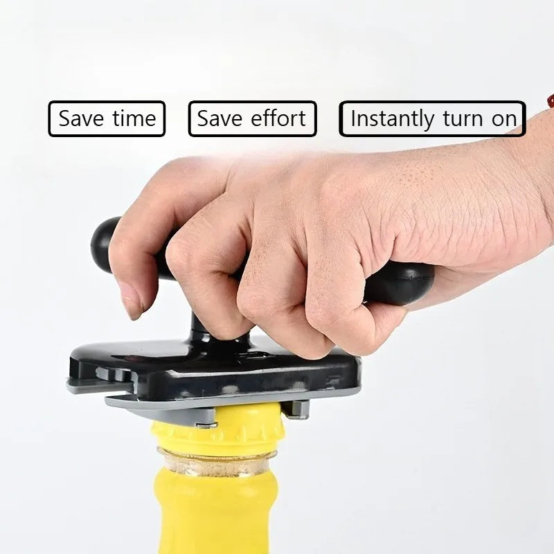 Versatile 3-in-1 Can, Bottle & Jar Opener | Comfortable Grip