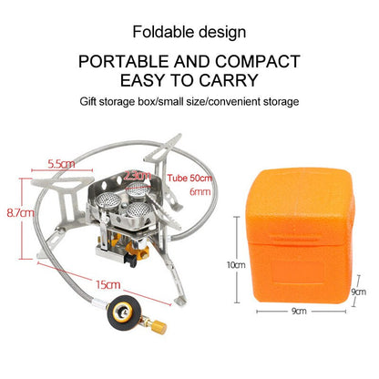 Portable Gas Stove for Camping – Adventurer Chef Model