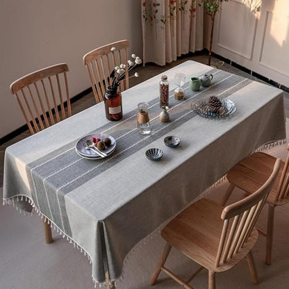 Chic Linen Table Cover for Stylish Gatherings