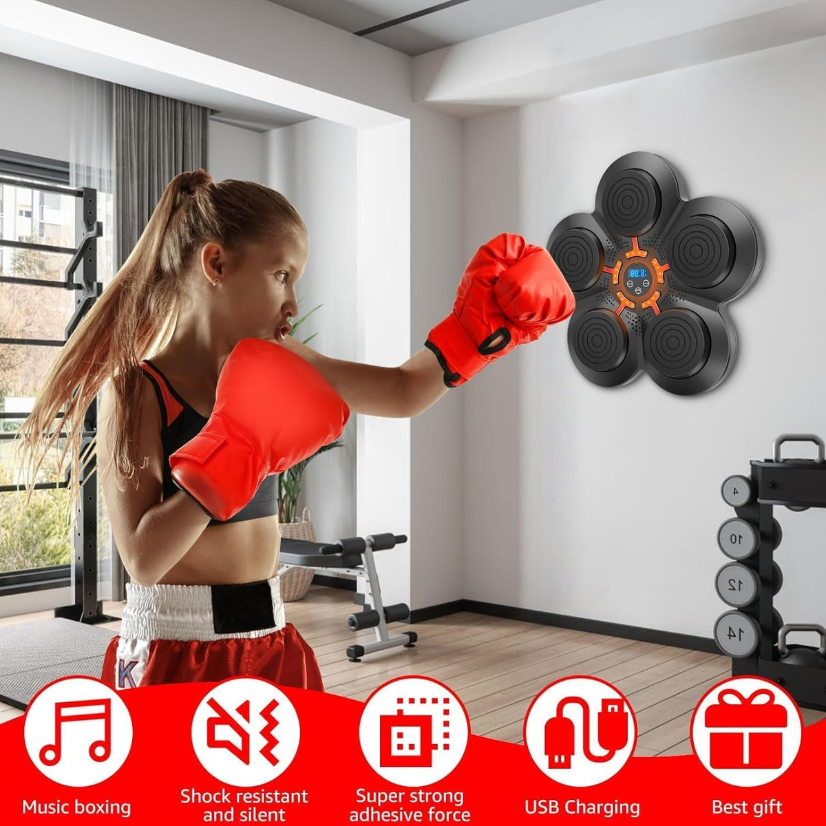 Interactive Music Boxing Trainer