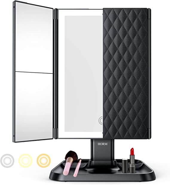 Illuminate Your Beauty with the Tri-Color LED Vanity Mirror