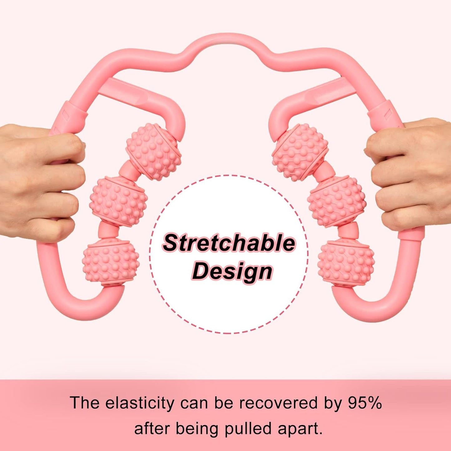 Revitalizing 360° Leg Massager – Alleviates Tension & Boosts Circulation | For Thighs & Calves | 3 Stylish Colors