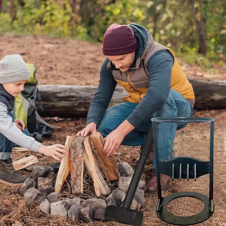 Powerful Firewood Splitting Tool