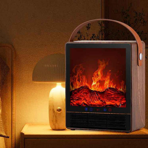 Realistic Flame Electric Fireplace for Cozy Ambiance