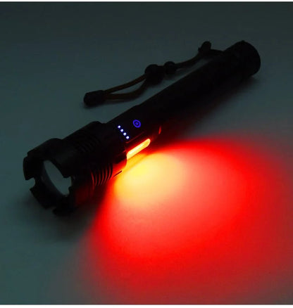 UltraBright Rechargeable Flashlight | 7000 Lumens, 500m Range