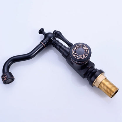 Glamorous Sink Faucet with Swivel Spout and Lever Handle