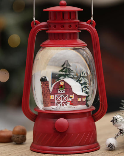 Decorative Autumn Lamp with Pumpkins – Warm LED Light & 6-Hour Timer