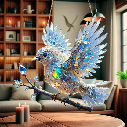 Stunning Crystal Avian Decor – Light-Reflecting Home Accent