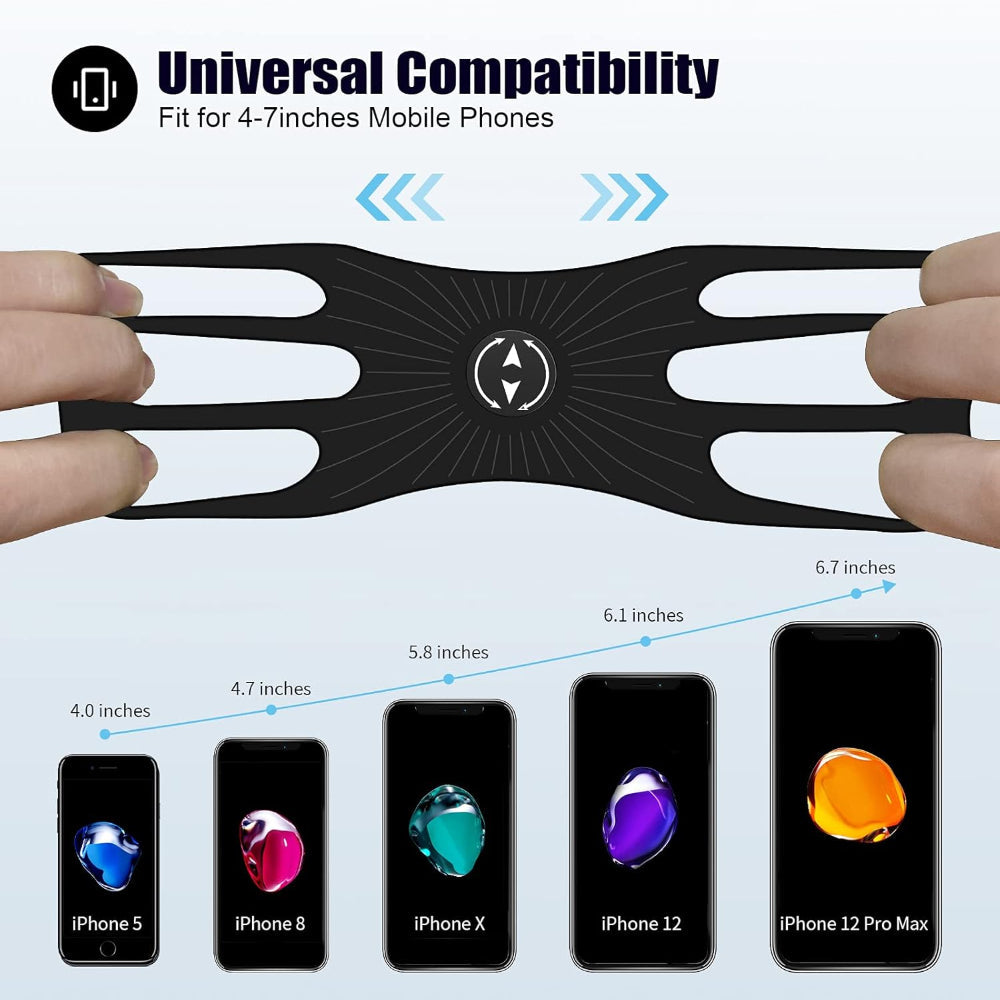 360° Rotating Removable Phone Holder for Bicycles