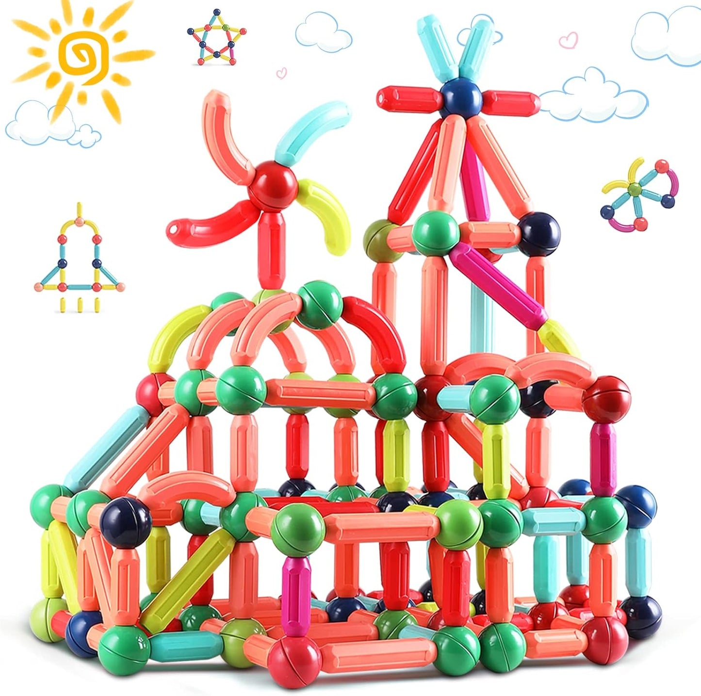 Magnetic Building Blocks | Endless Creations with Magnets