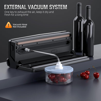8-in-1 Vacuum Sealing Machine with Integrated Cutter