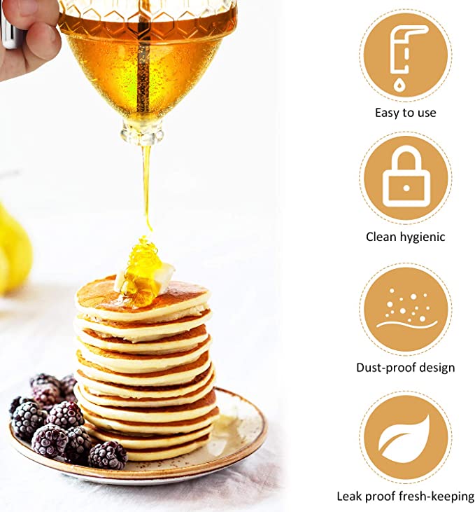 Elegant Honey Dispenser for Mess-Free Enjoyment