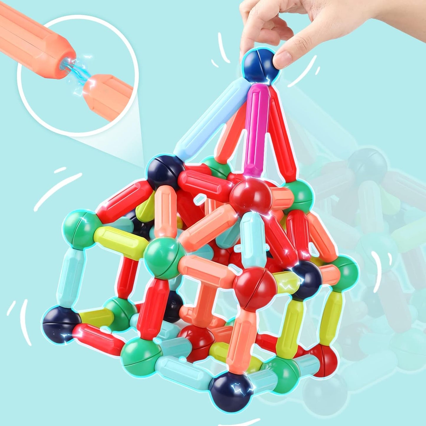 Magnetic Building Blocks | Endless Creations with Magnets