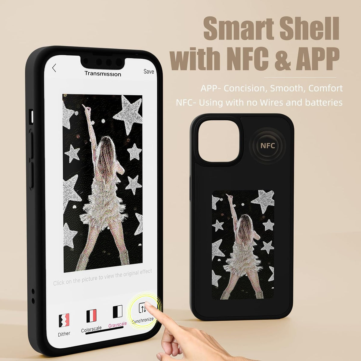 DIY E-Ink Display Cover for iPhone