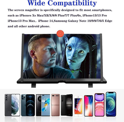Enhanced Viewing Experience: 16-Inch Smartphone Screen Enhancer