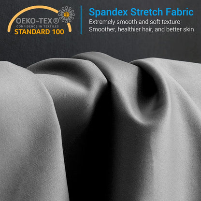 2-Pack Silky Soft Cooling Pillowcases in Dark Gray – Q-Max 0.5