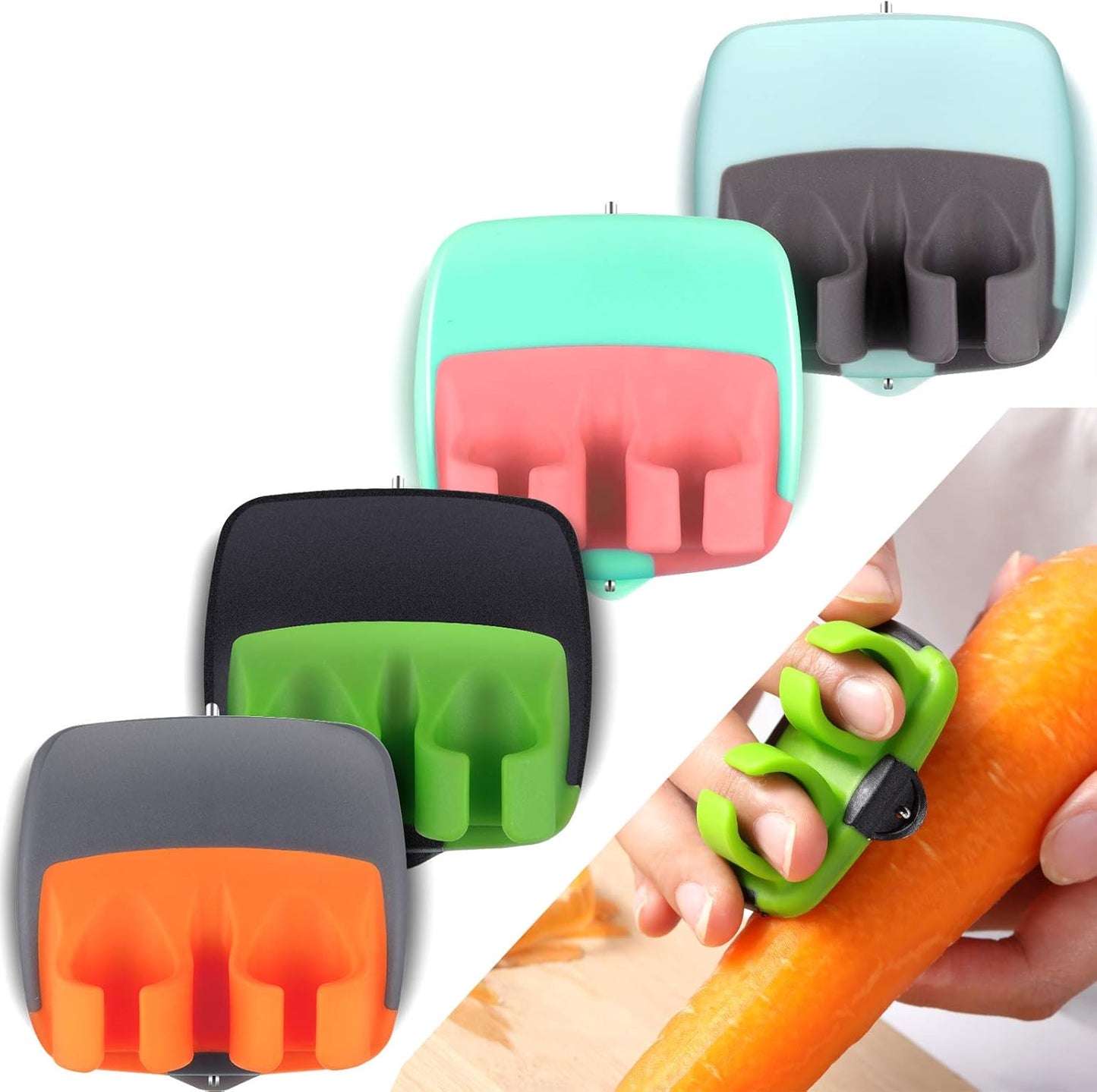 Set of 4 Vegetable Peelers