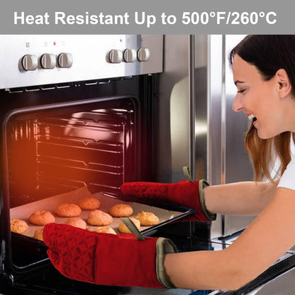 Silicone Oven Mitts Set of 6 – Heat Resistant up to 260°C
