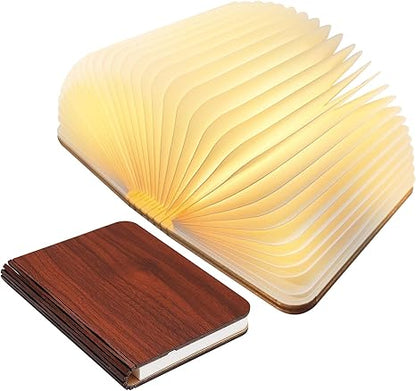 Touch-Control Ambient Light - LED Table Lamp in Book Design