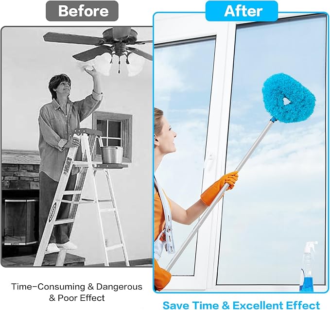 Effortless Ceiling Fan Cleaner with Extendable Reach