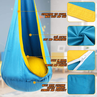 Children's Hanging Chair for Relaxation and Play – Dreamswing