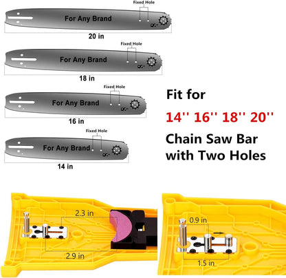 Portable Device for Sharpening Chainsaw Teeth