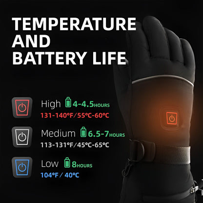 All-Weather Smart Heating Gloves for Instant Warmth
