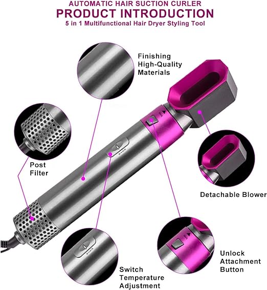 5-in-1 Hair Styling Tool for Curls