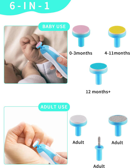 Gentle Nail Care: Baby & Adult Nail Trimmer