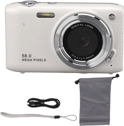 Digital Camera Compact Design with 4K Resolution