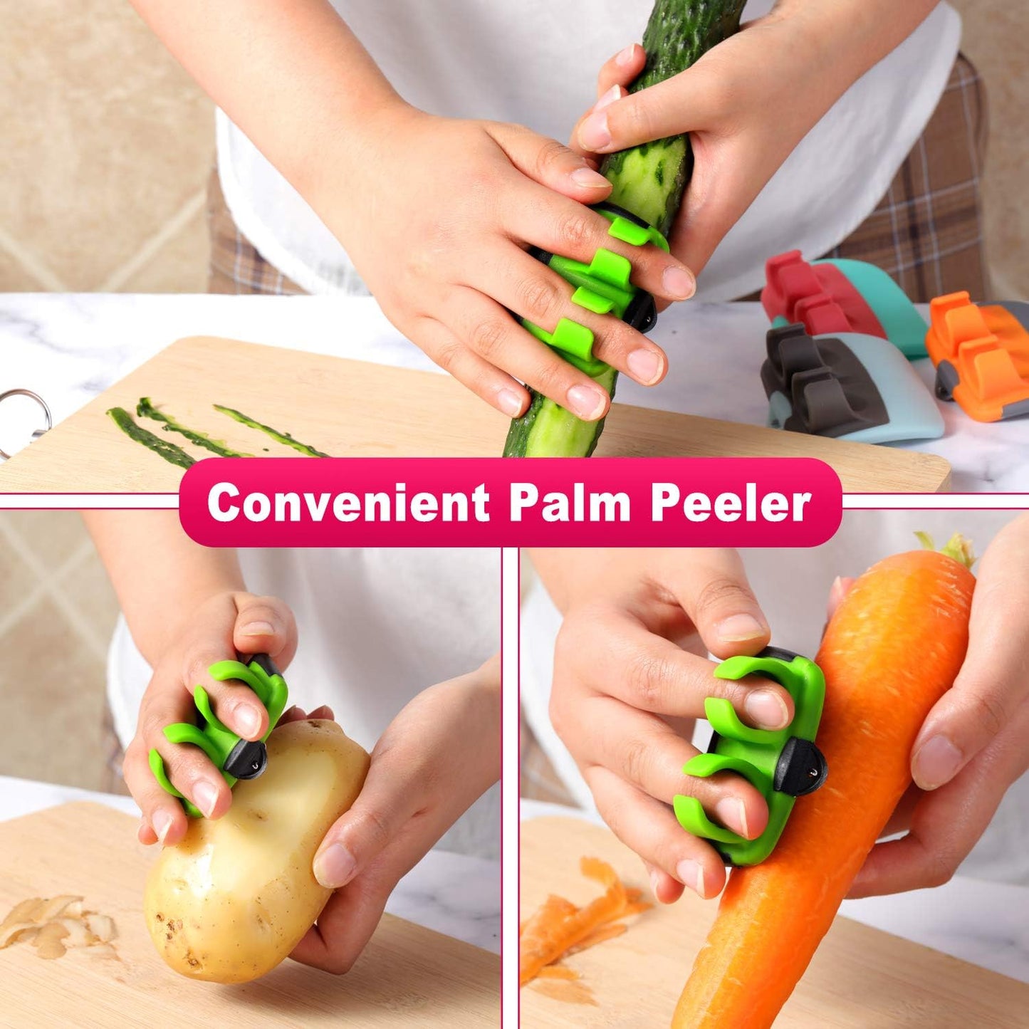 Set of 4 Vegetable Peelers
