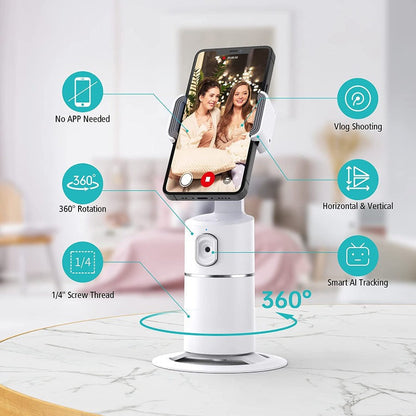 Smart 360° Face-Tracking Mobile Tripod